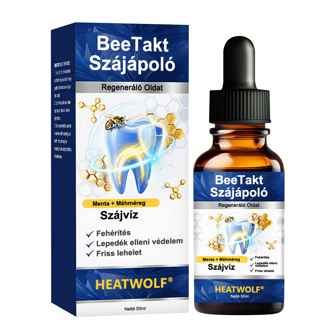 🌲HEATWOLF® BeeTakt Szájápoló Regeneráló Oldat 🦷Fejlett bioaktív formula a szájüreg átfogó regeneráló támogatására