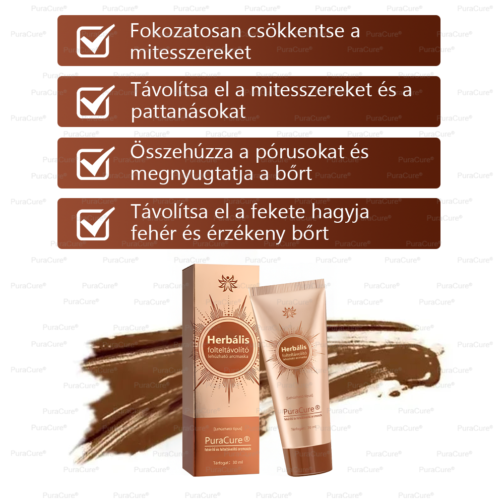 💟𝗣𝘂𝗿𝗮𝗖𝘂𝗿𝗲®Fehérítő És Folteltávolító Arcmaszk | Természetes összetevők tartósan eltüntetik a foltokat, szeplőket és napfoltokat✨✨✨