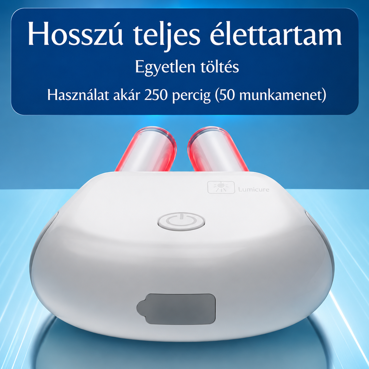 Allergiás nátha elleni készülék, orrlézeres terápia vörös és infravörös fénymasszázzsal, hordozható, újratölthető