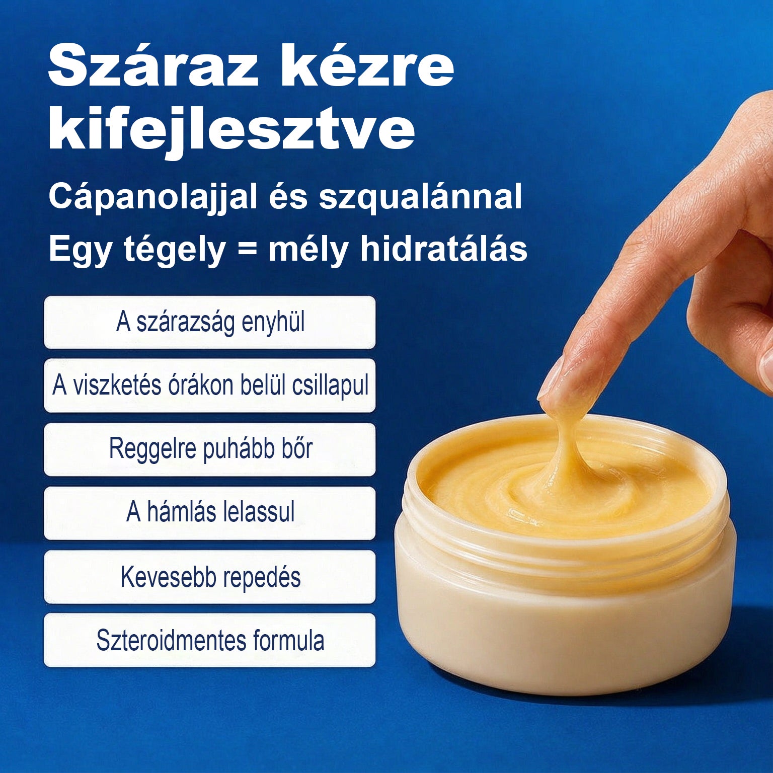 🥇CleraNaure® Cápaolajos Kézápoló Krém