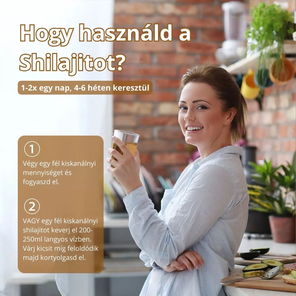 Himalája Shilajit - 85+ ásványi anyaggal (60G)🥇 6000+ gyógynövény ereje egyetelen dobozban