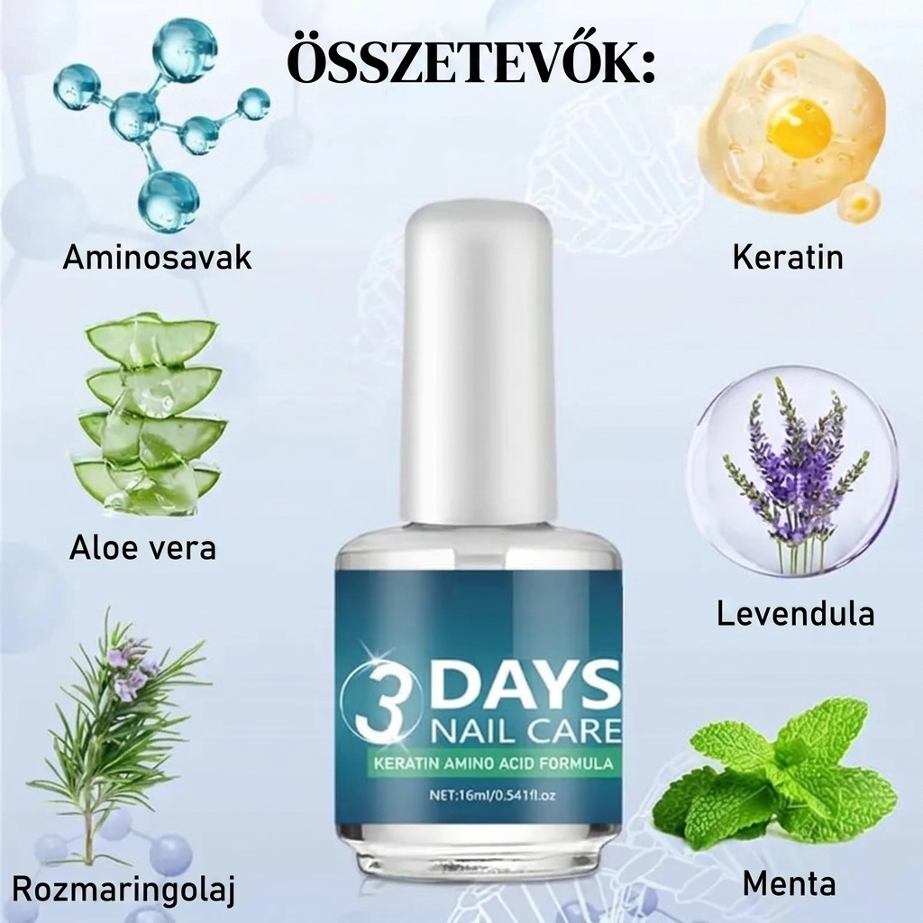💖💕 3 napos körömápoló formula
