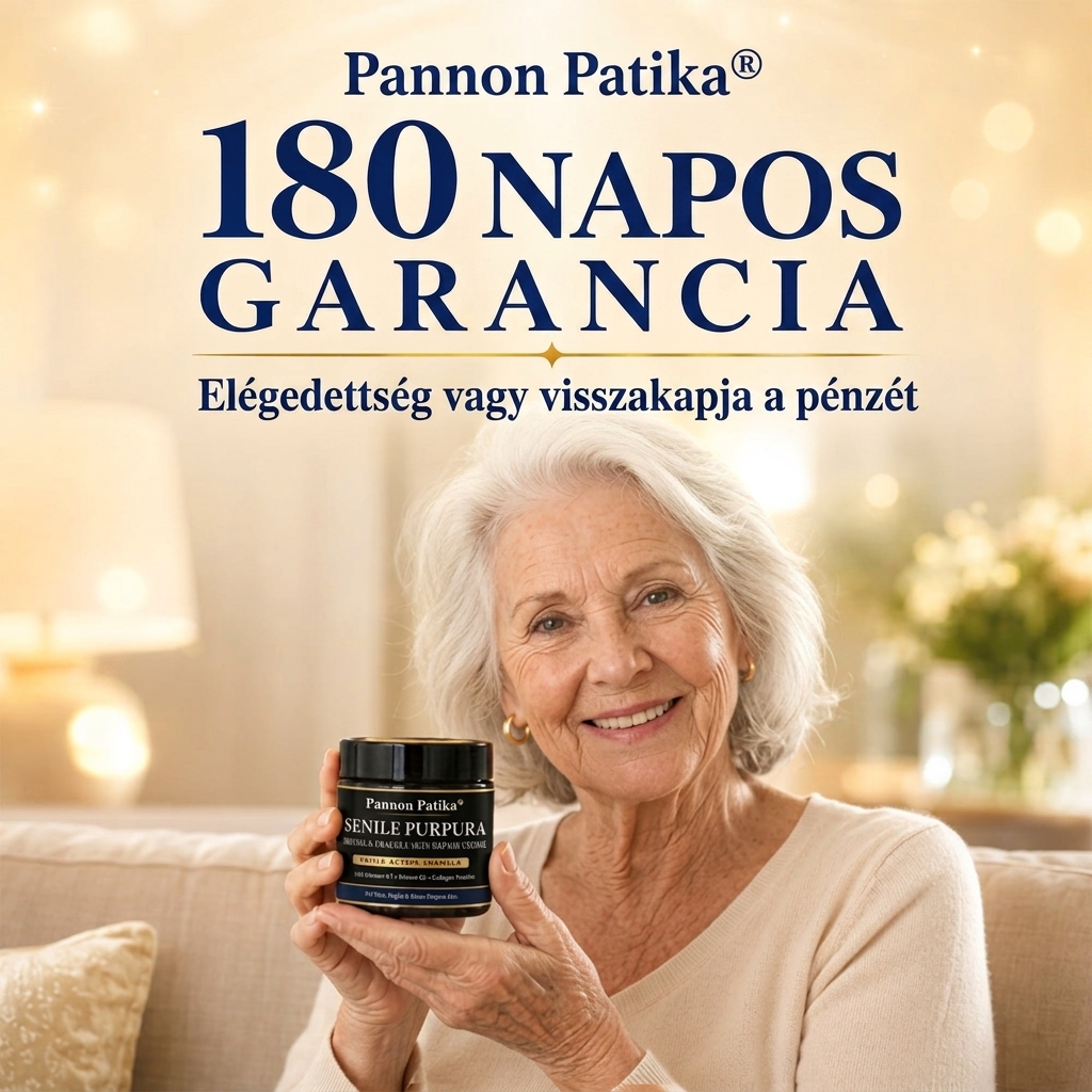 Hivatalos Magyar Bolt 🇭🇺 | Pannon Patika® Időskori Purpura, Zúzódás és Törékeny Bőr Helyreállító Krém ✨
