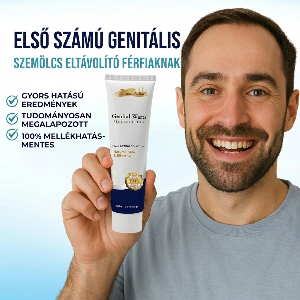 Pannon Patika® nemi szemölcs eltávolító krém 👨 Férfiakra tervezve