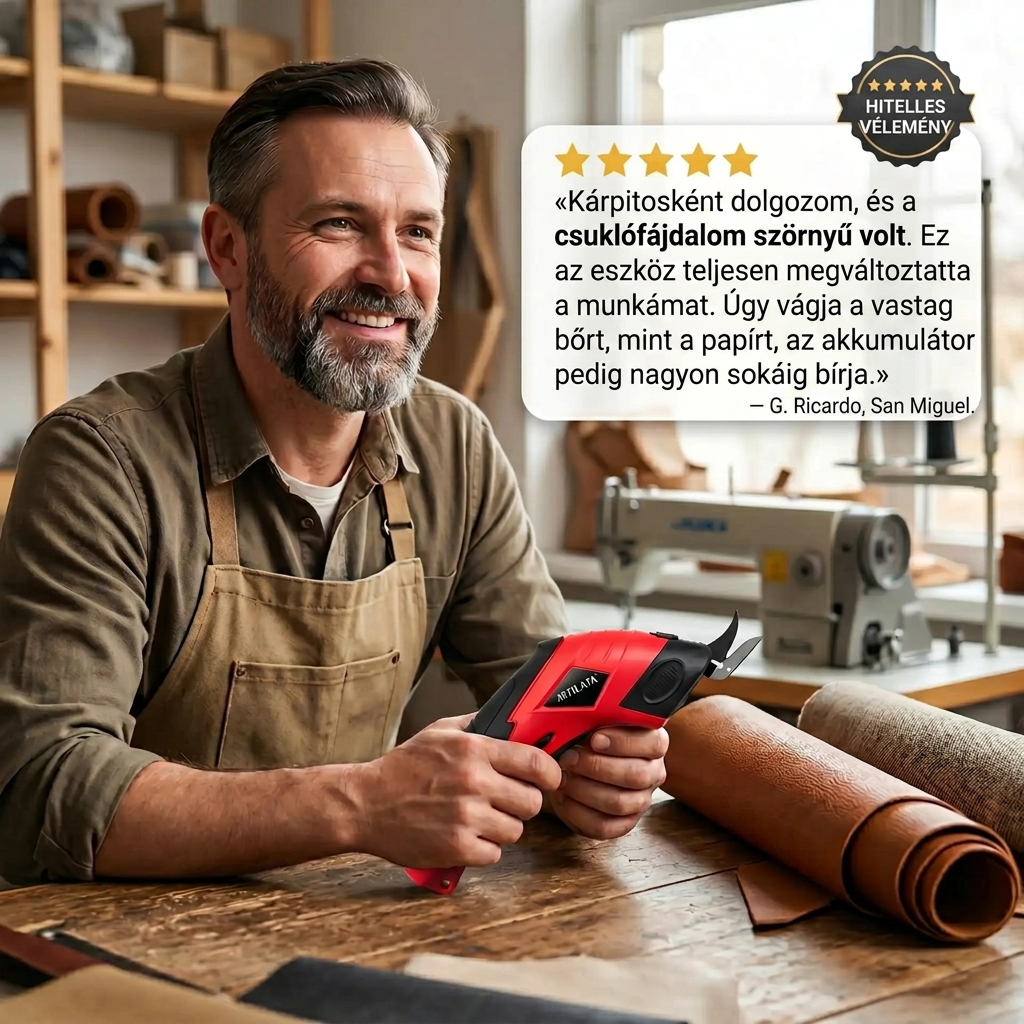Affilata™ Pro - Vezeték nélküli elektromos olló