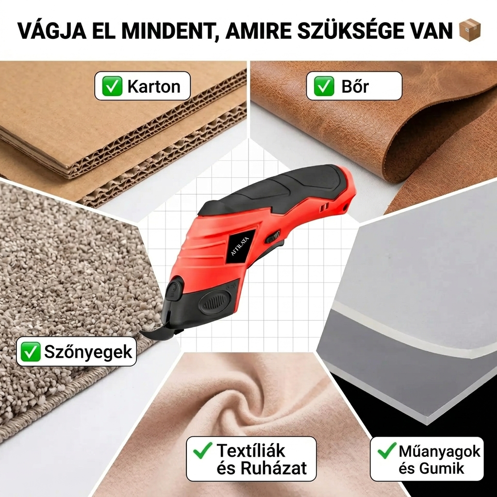 Affilata™ Pro - Vezeték nélküli elektromos olló