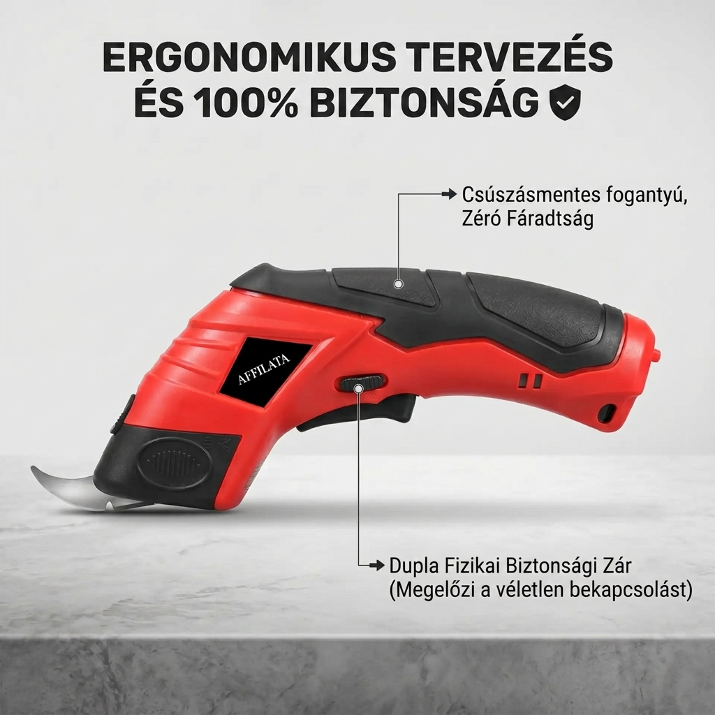 Affilata™ Pro - Vezeték nélküli elektromos olló