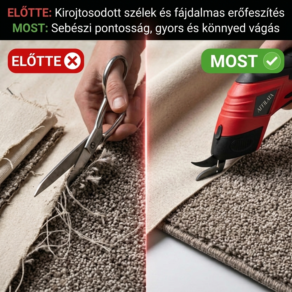 Affilata™ Pro - Vezeték nélküli elektromos olló