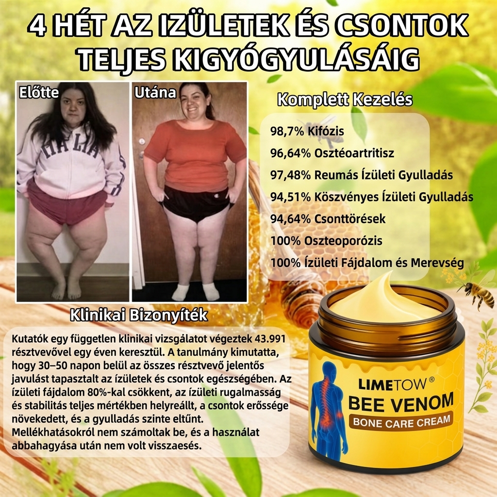 Pannon Patika® | Méh méreg injekció, ízületi és csontfájdalmak enyhítésére🥇Ez lesz az utolsó alkalom, hogy ízületi fájdalommal és csontpanaszokkal kelljen együtt élnie!