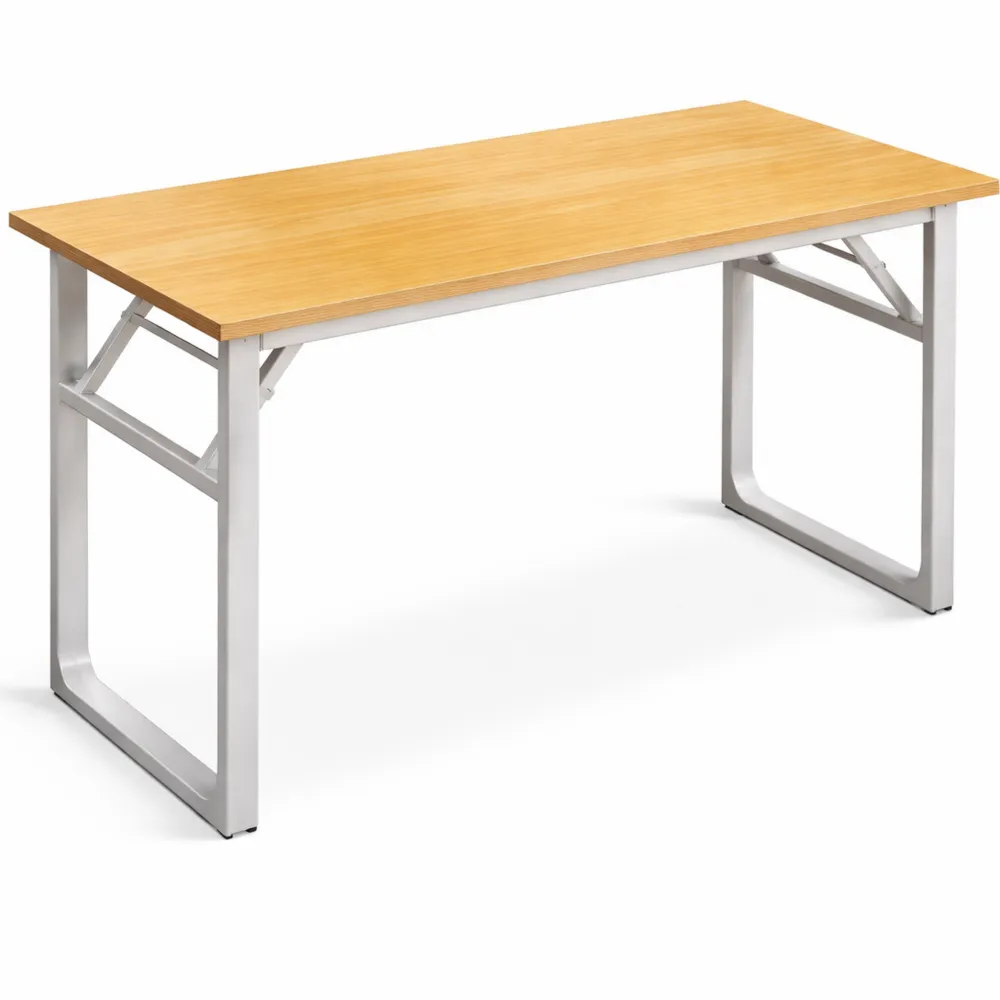 Kompakter Klapptisch für Büro und Lernen, platzsparend, modern, keine Montage nötig