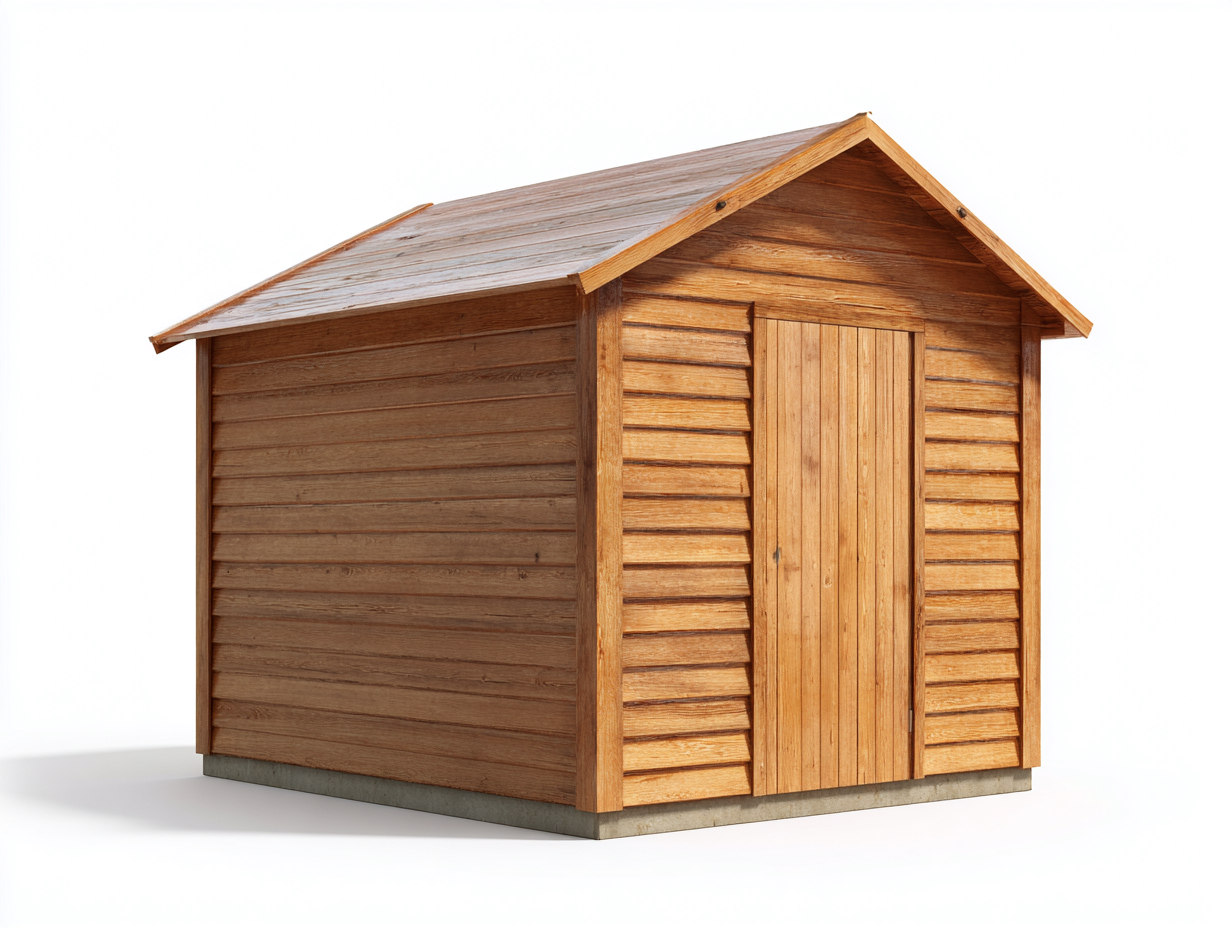 Gartenhäuser Holz 210x190x215 cm - Naturholz - klassisches Gartenhaus geeignet für Garten und Terrasse-Cozymybay