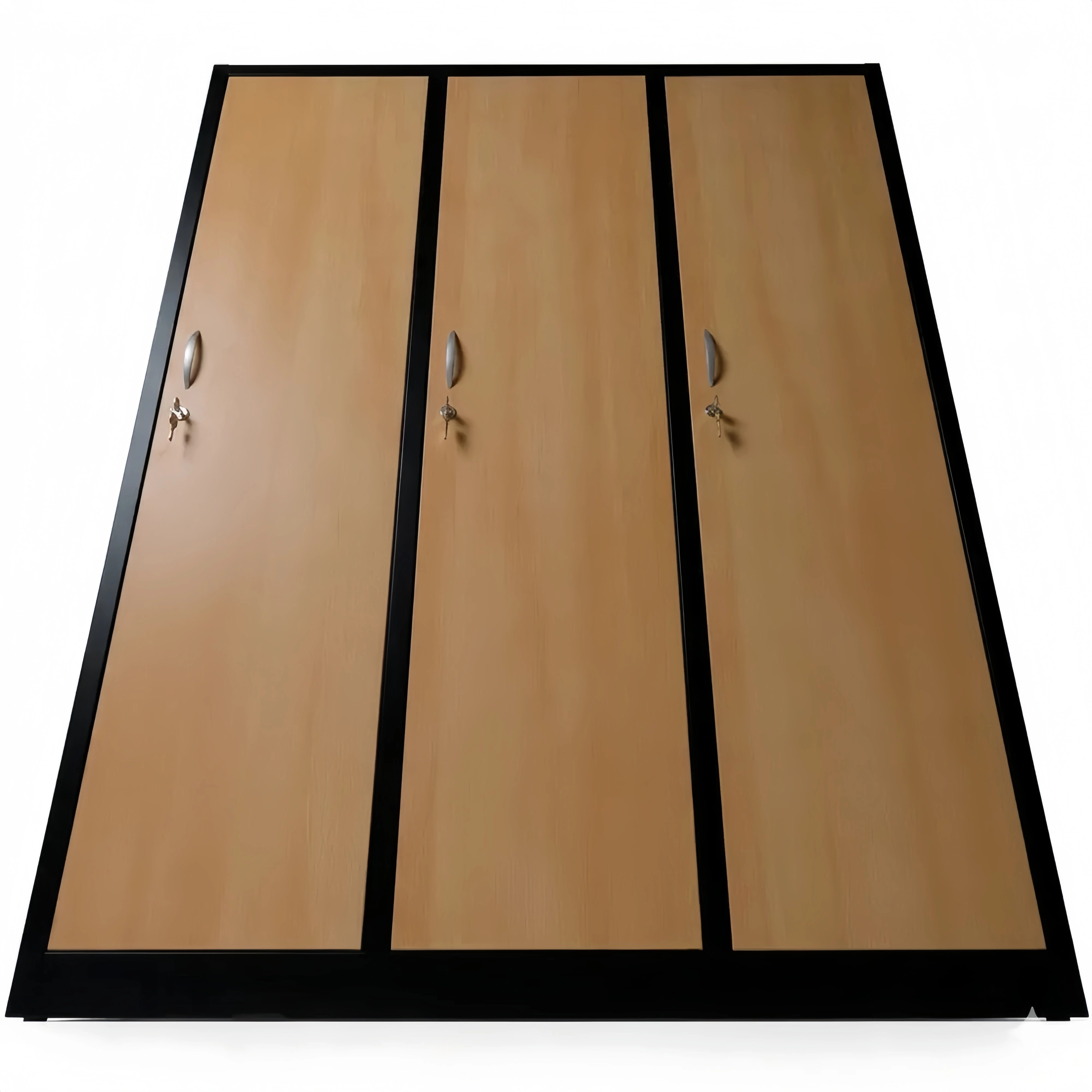 Mehrzweck Umkleideschrank mit 3 Türen und 120 cm Breite