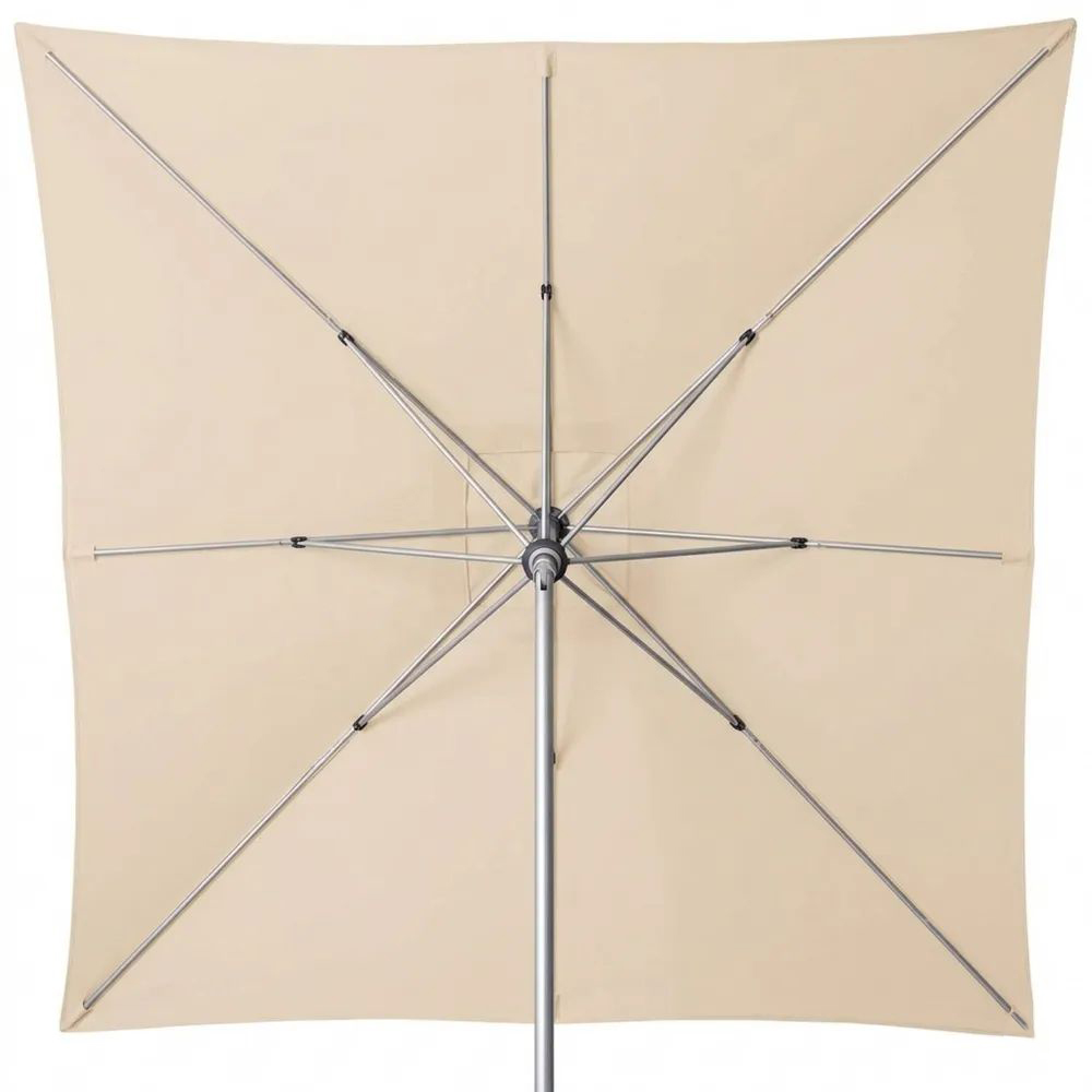 Rechteckiger Sonnenschirm für Balkon oder Terrasse – Neigbar – Größe 300x200 cm