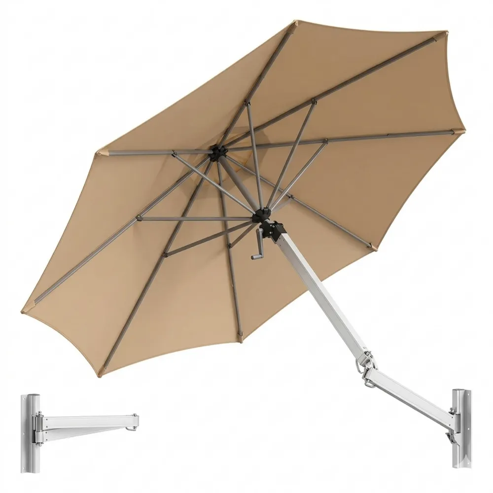 Verstellbarer Wandschirm für optimalen Sonnenschutz im Outdoor-Bereich