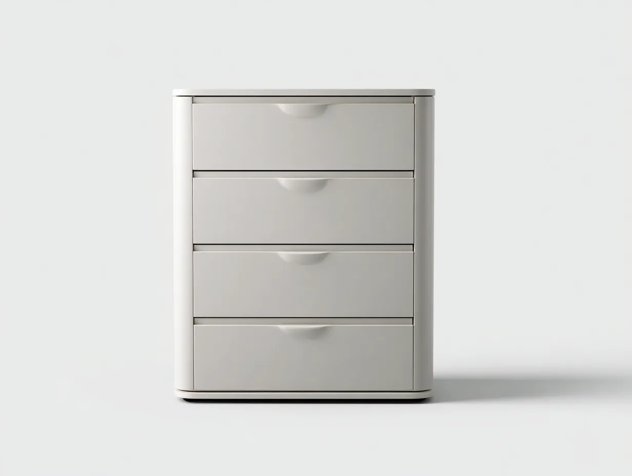 Cómodas madera 80x40x95 cm - blanco - diseño moderno para dormitorio-Havenuphome
