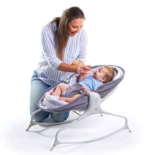 TINY LOVE®™ | LEŻACZEK | BUJACZEK | KRZESEŁKO | 0 -18 KG | 3W1 | GREY | SZARY