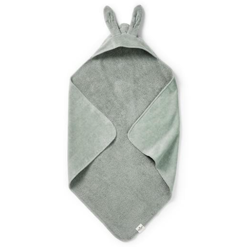 Elodie Details - Hooded Towel - Mineral Green Bunny