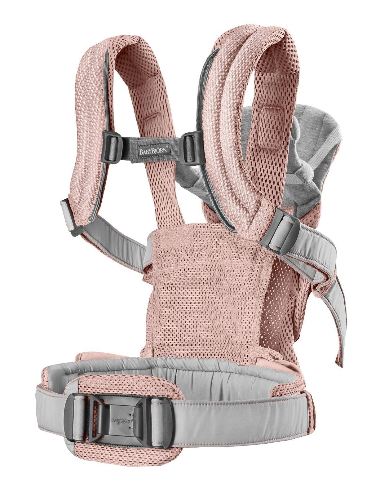 BABYBJORN - Baby Carrier Harmony 3D Mesh, Dusty pink