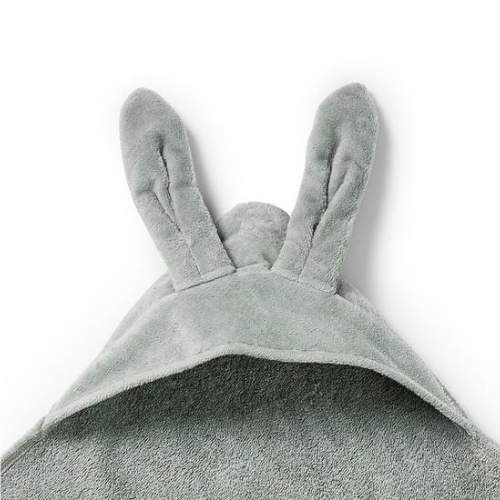 Elodie Details - Hooded Towel - Mineral Green Bunny