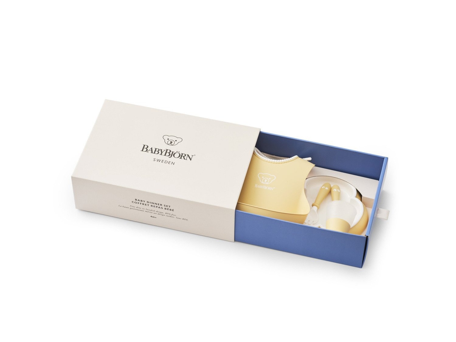 BABYBJORN - Baby Dinner Set - Powder Yellow