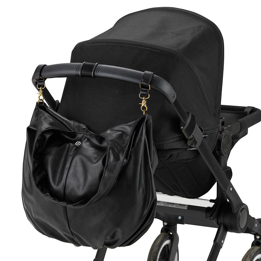 Elodie Details - Diaper Bag - Draped Tote Black