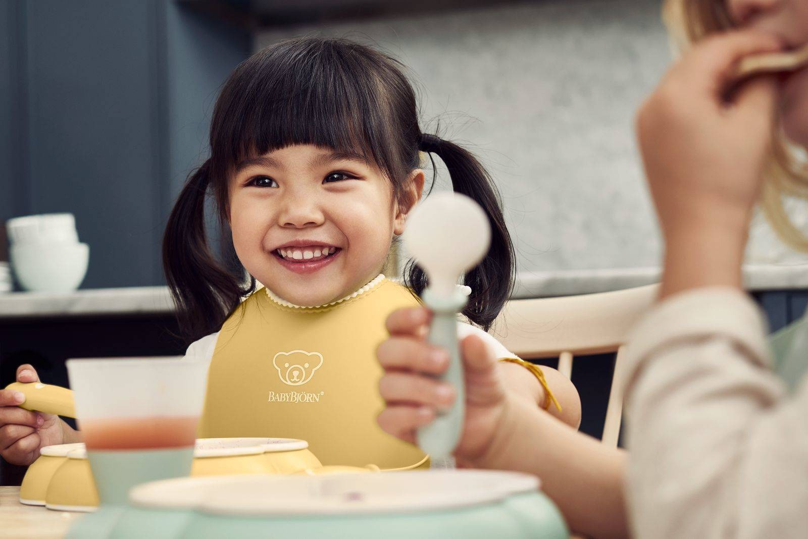 BABYBJORN - Baby Dinner Set - Powder Yellow