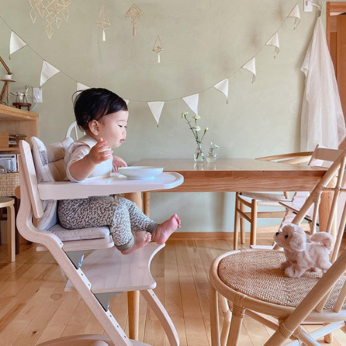 LEANDER - tray for CLASSIC™ high chair, grey