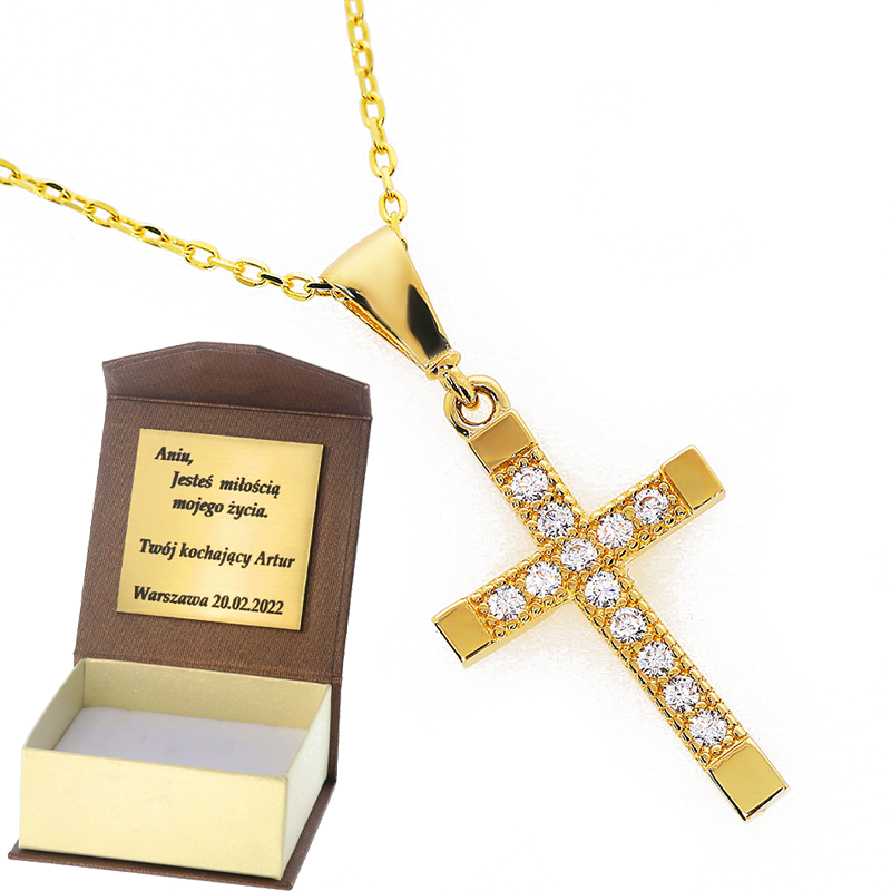 Złoty krzyżyk Próby 585