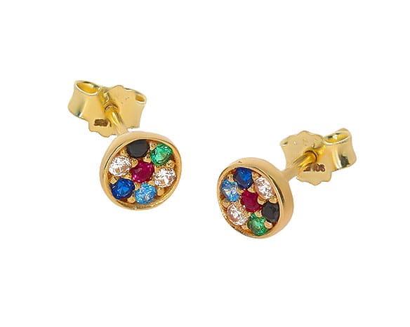 Złote kolczyki Próby 585