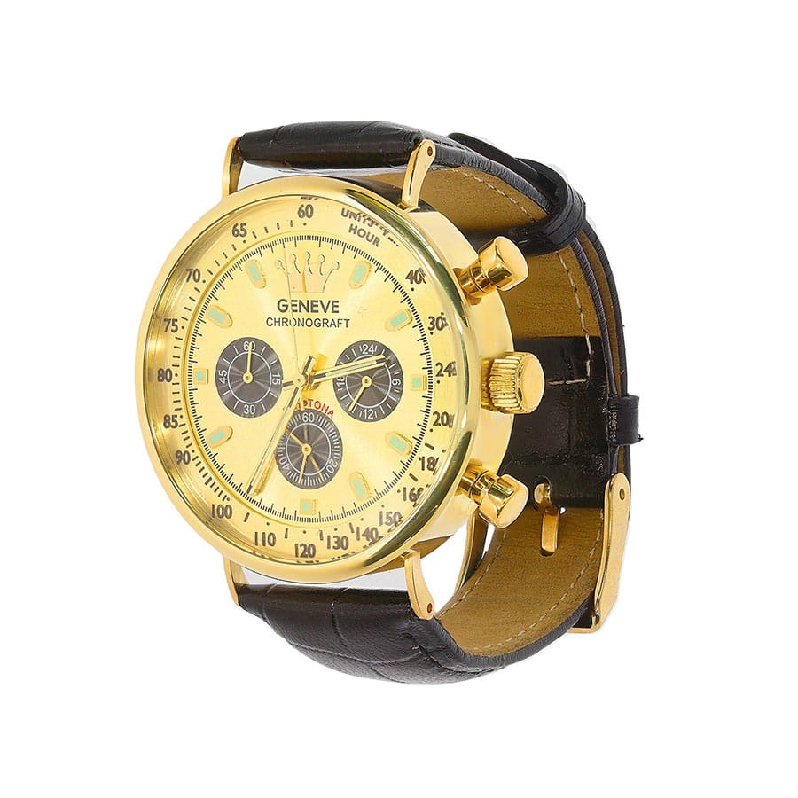 Złoty zegarek geneve Próby 585