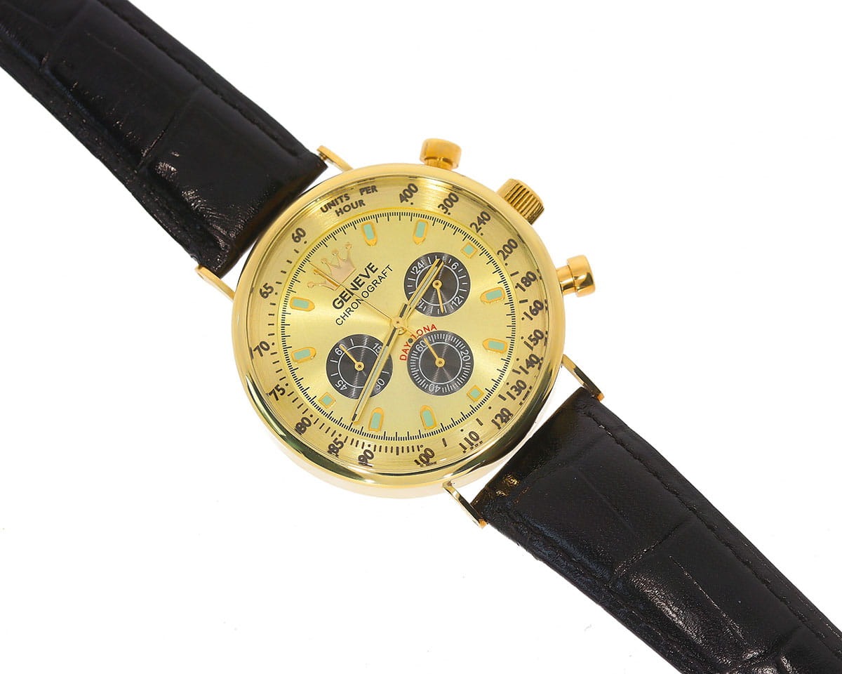 Złoty zegarek geneve Próby 585