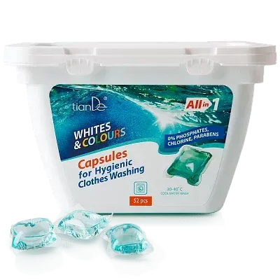 Kapsułki do higienicznego prania odzieży