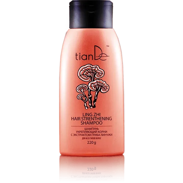 Szampon wzmacniający cebulki włosów z wyciągiem z Ling Zhi