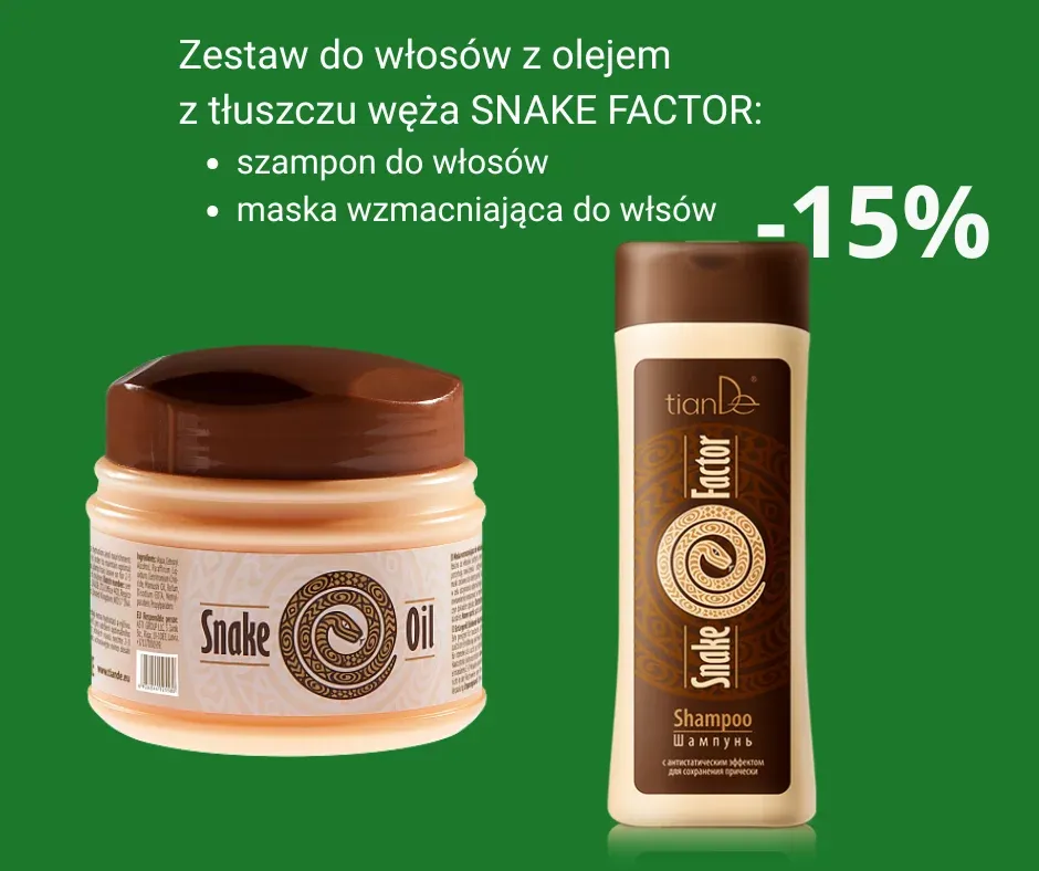Zestaw do włosów SNAKE FACTOR