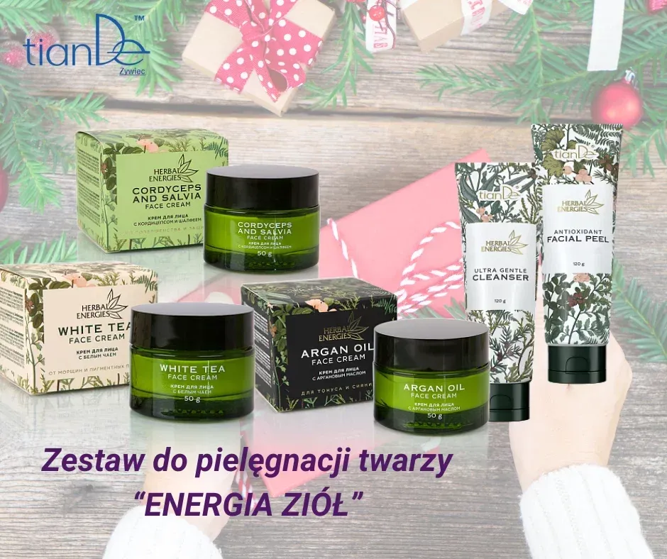 Zestaw pielęgnacyjny "Ziołowa Energia"