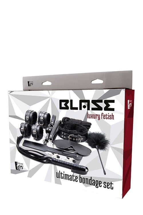 Dream Toys Blaze Ultimate Bondage Set - Zestaw Do Krępowania (czarny)