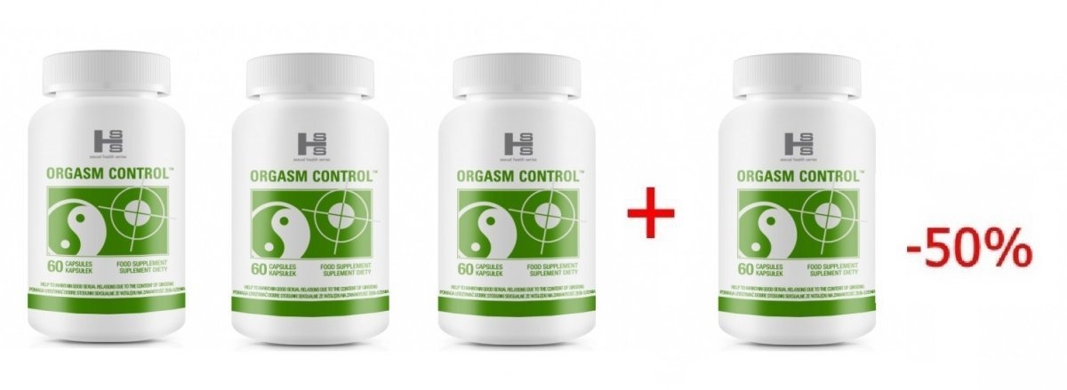 Zestaw promocyjny ''Seksualny maratończyk'' - czwarte opkowanie Orgasm Control za 50%