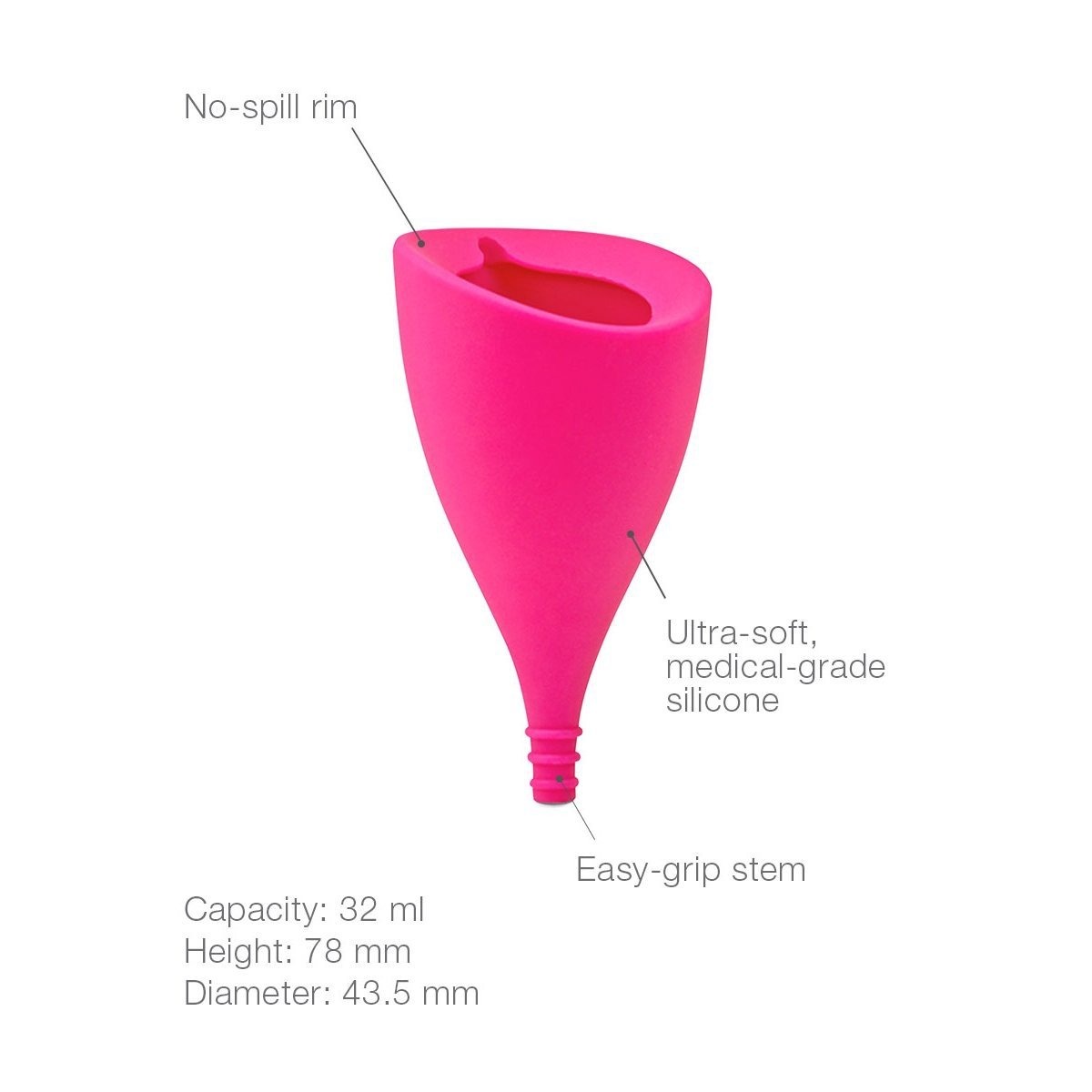 INTIMINA LILY CUP B - kubeczek menstruacyjny