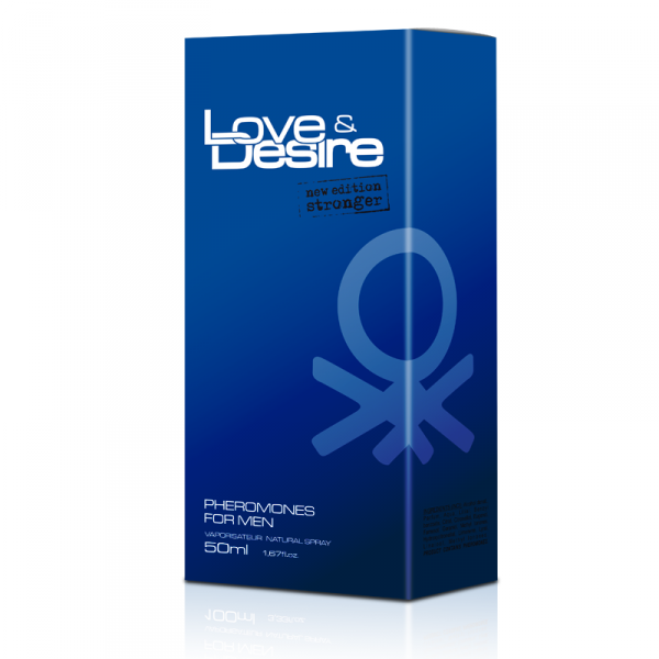 Love & Desire 50ml perfumy z feromonami - męskie