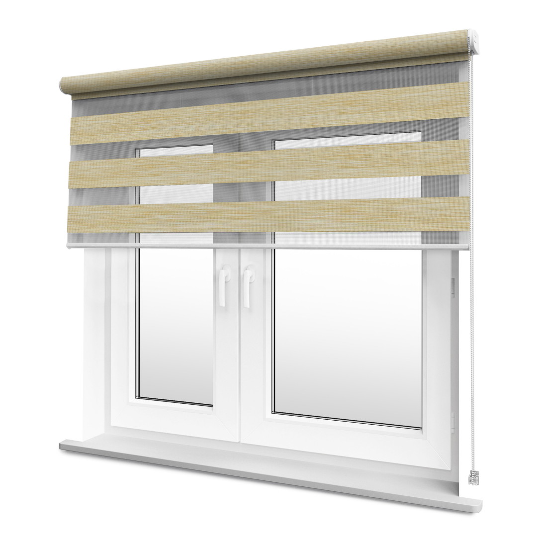 Roleta ścienna Dzień i Noc – Zebra IV