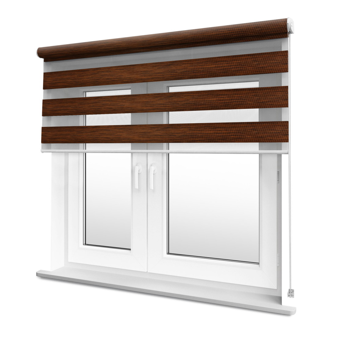 Roleta ścienna Dzień i Noc – Zebra V