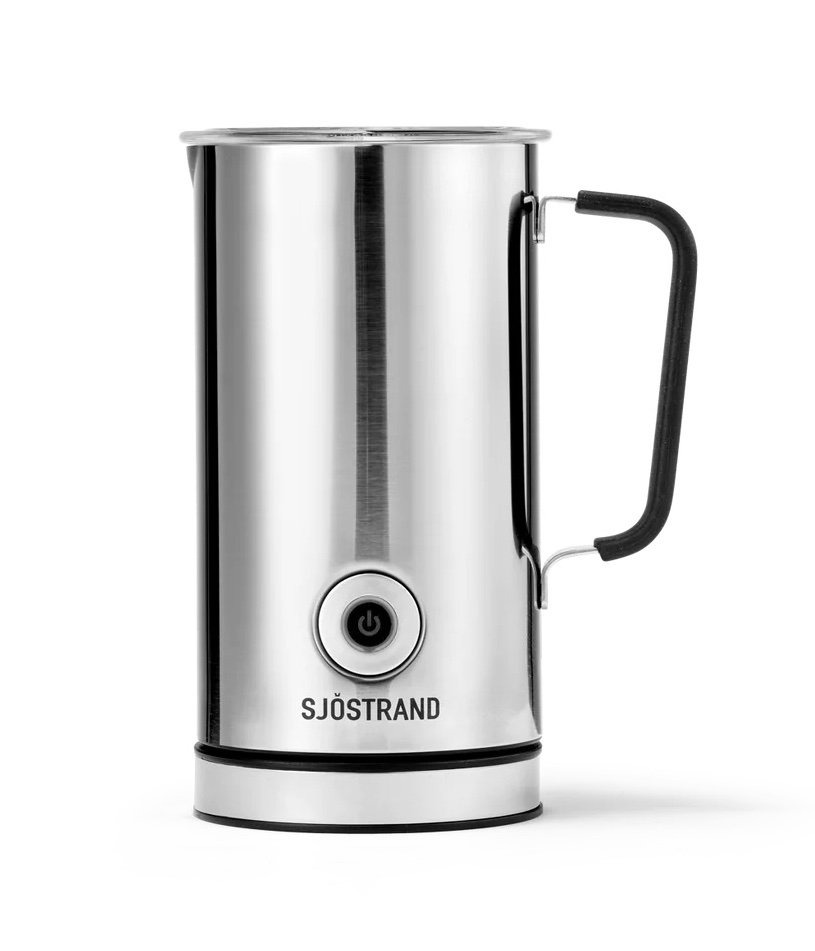 Sjöstrand MILK Elektryczny Spieniacz do Mleka / Srebrny