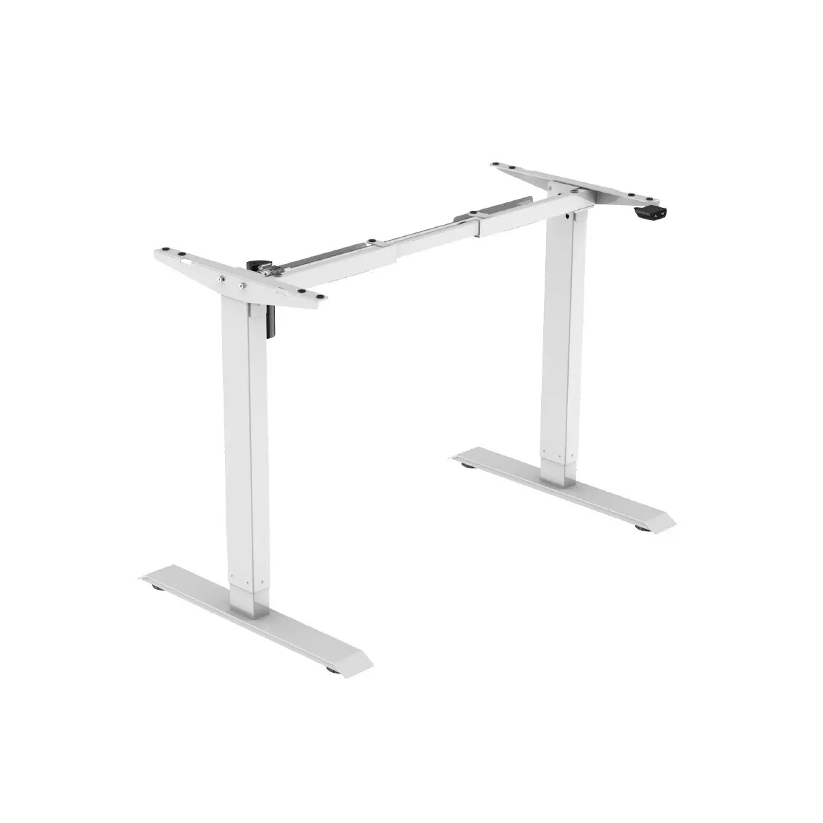 Stelaż biurka z elektryczną regulacją wysokości U3RN biały