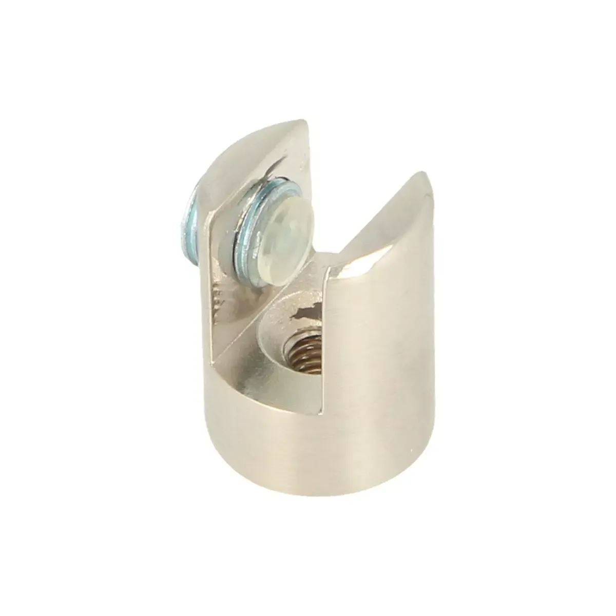 Uchwyt półki szklanej Cylinder ø20mm 6-10mm SS