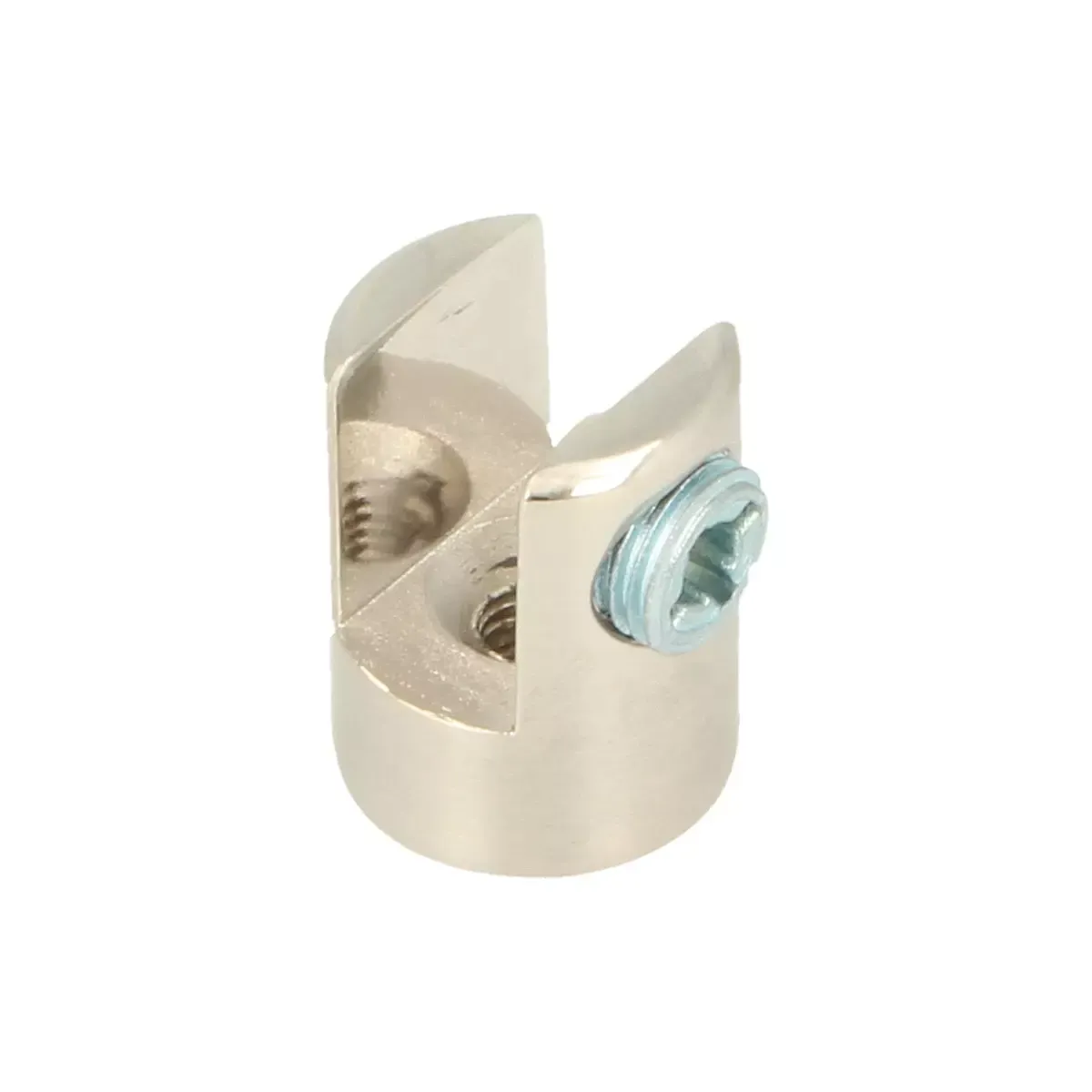 Uchwyt półki szklanej Cylinder ø20mm 6-10mm SS