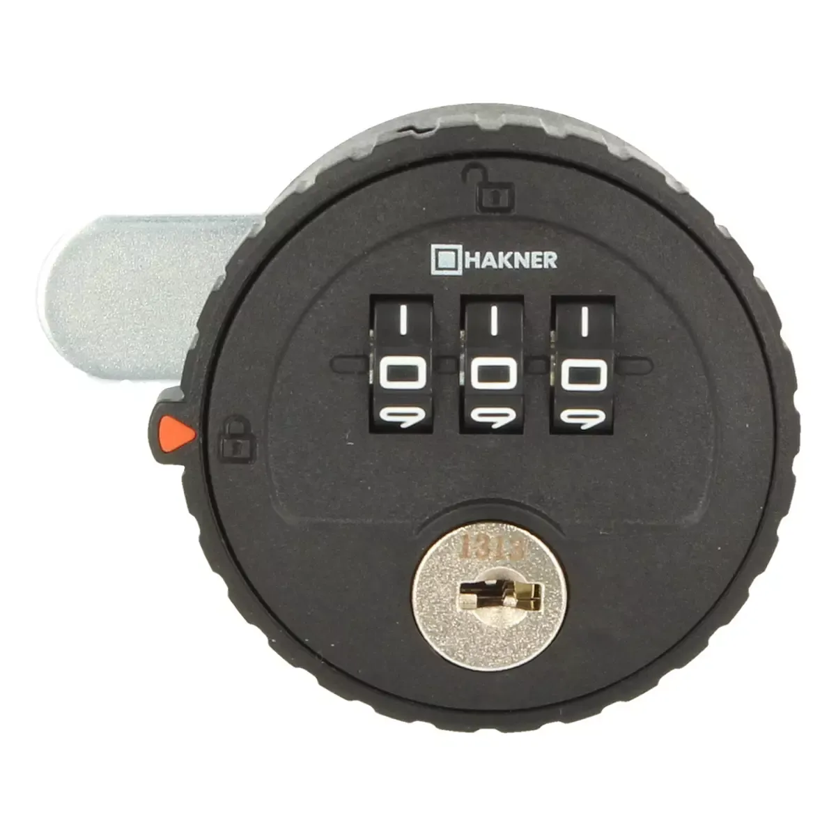 Zamek szyfrowy mechaniczny OKSM Hakner ø50x20mm prywatny
