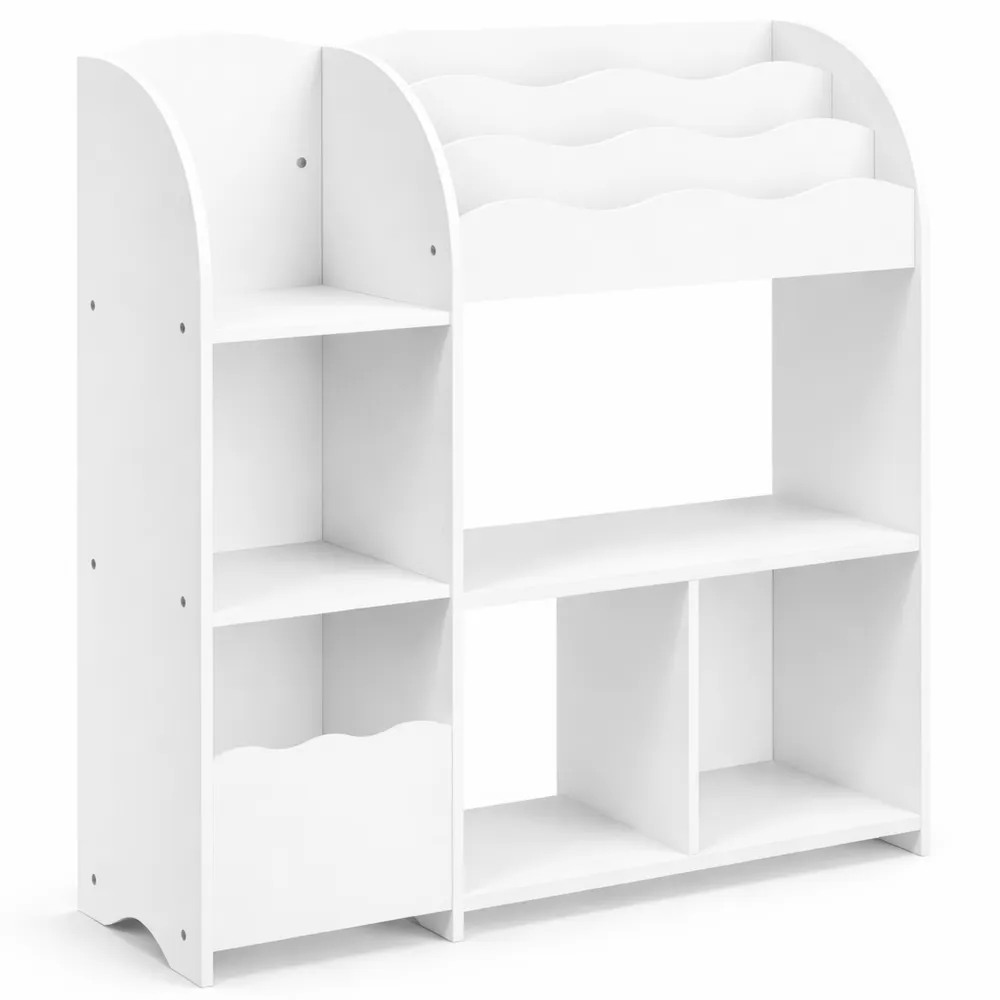 Spielzeugregal mit Aufbewahrungsboxen für Kinderzimmer