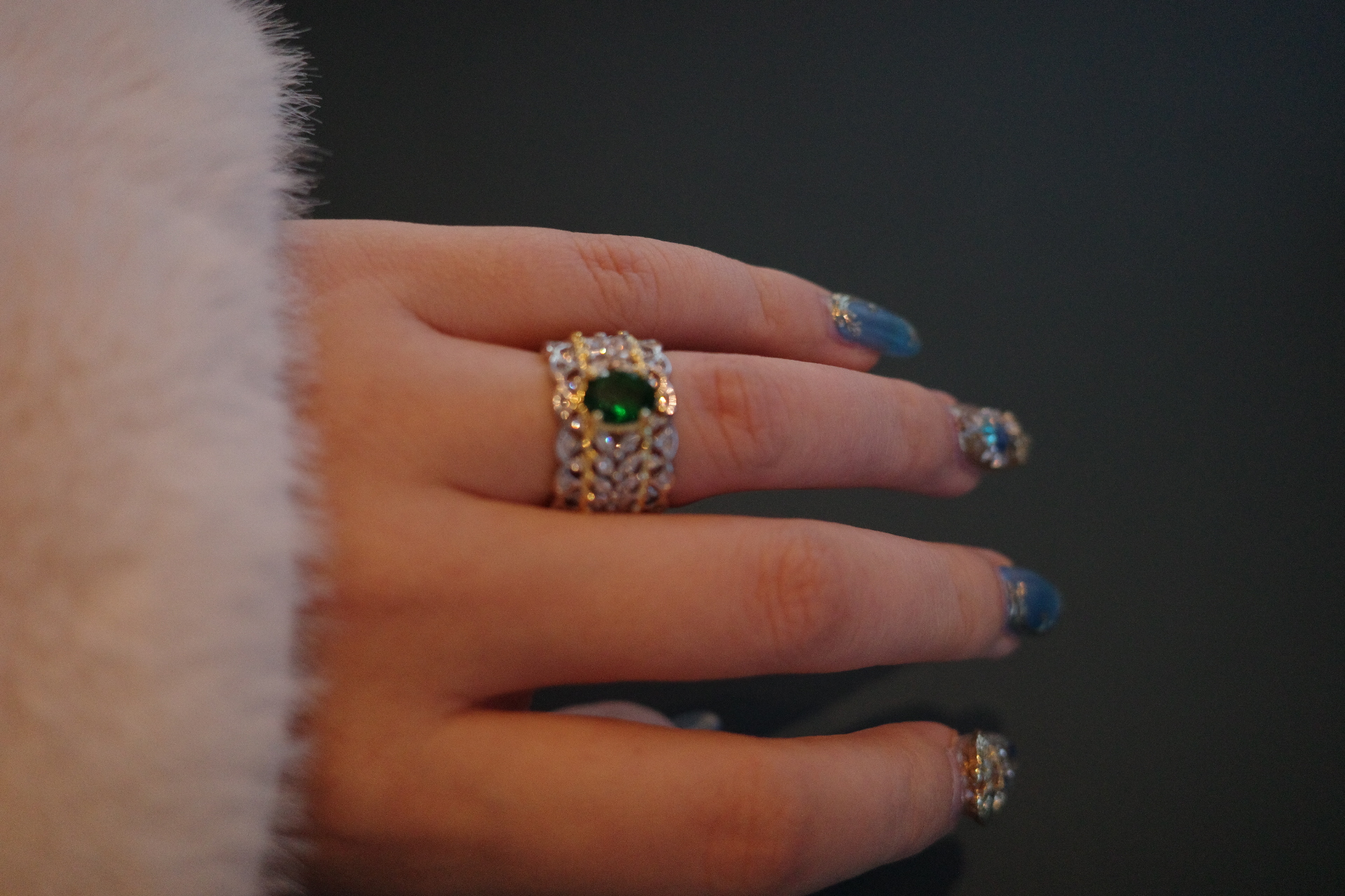 A breath of celestial vitality. The Jupiter Verve Ring is a luminous addition to The Jupiter Collection, embodying the spirit of growth and boundless expansion. At its heart lies a premier Mint-Green Zirconia, radiating a cool, refreshing glow. Encased in