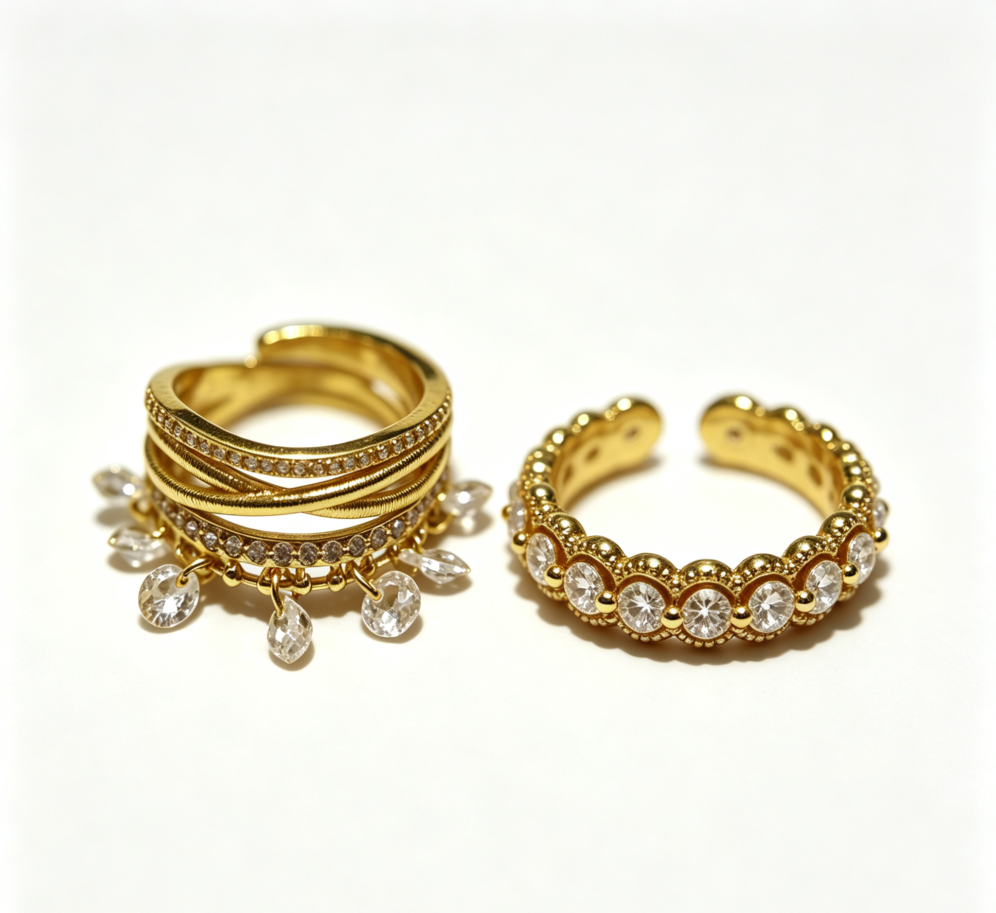 [Bundle Offer] The Venus Glow Set – Customize Your Own Celestial Radiance: Mix & Match Any 2 Venus Rings and Save $25