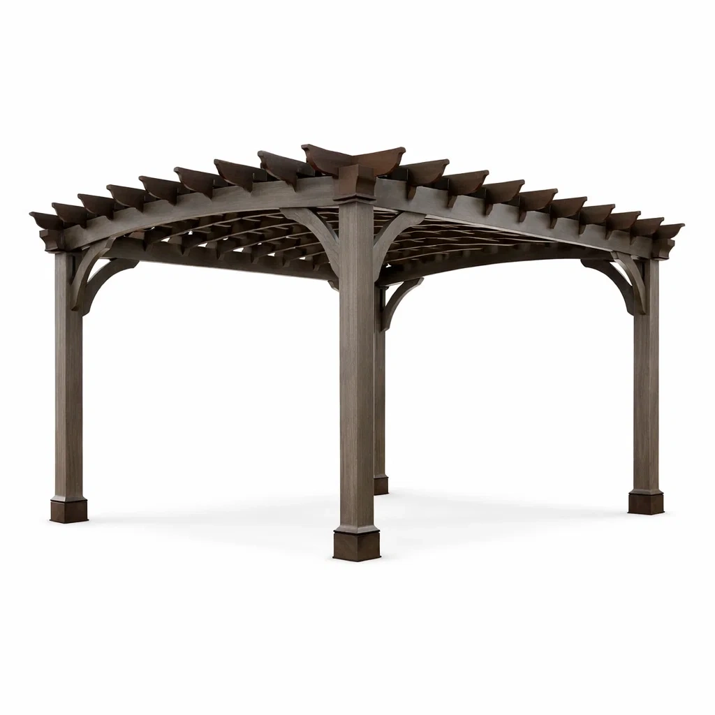Pergola Holz Braun
